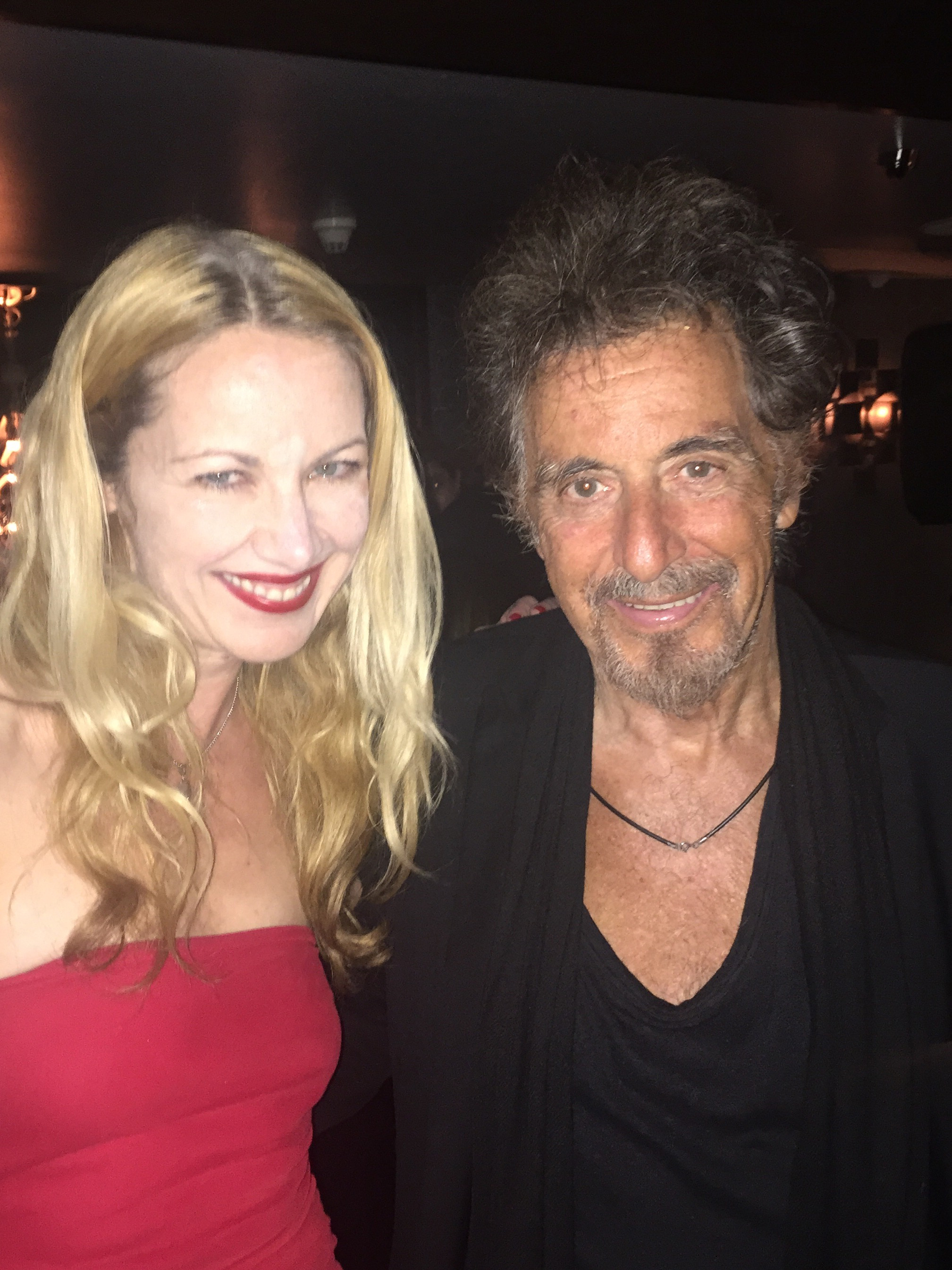 Sarah Lynn Dawson and Al Pacino